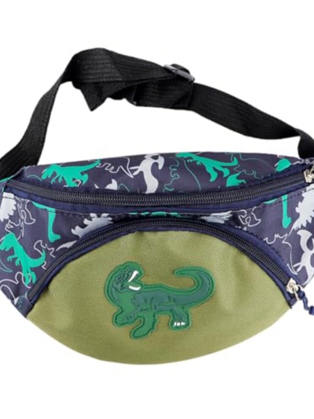Dinosaur Waist Bag Kids Adjustable Belt Mini Pouch Nylon Crossbody